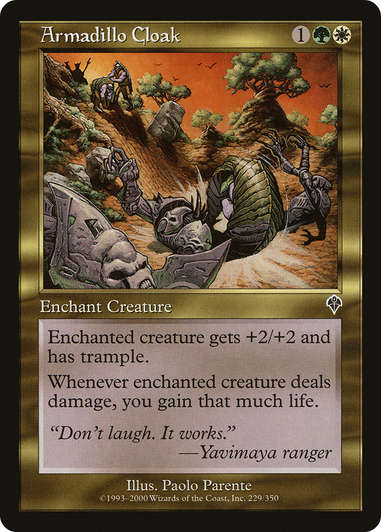 Armadillo Cloak (INV-229) - Invasion Foil
