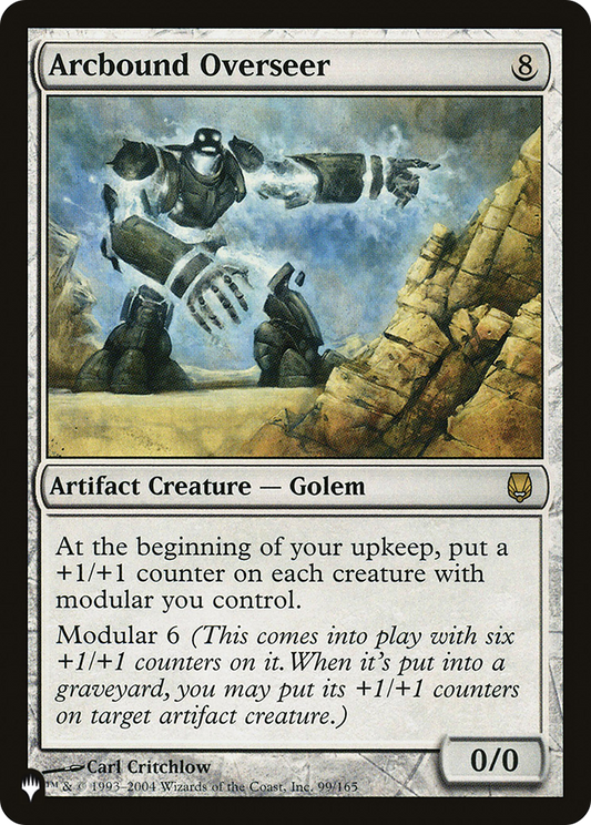 Arcbound Overseer (PLIST-448) - The List