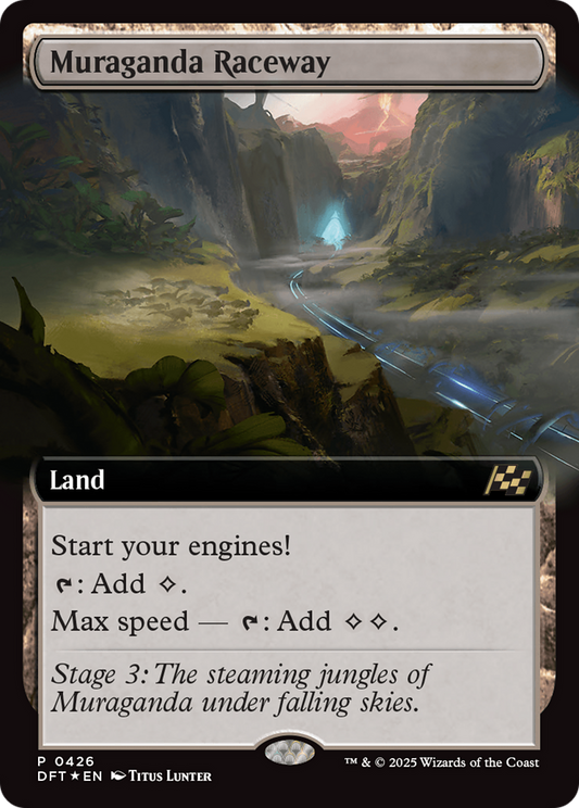 Muraganda Raceway (0426) (Extended Art) (DFT-426) - Aetherdrift Foil - Premium MTG Single from Wizards of the Coast - Just $0.19! Shop now at Game Crave Tournament Store