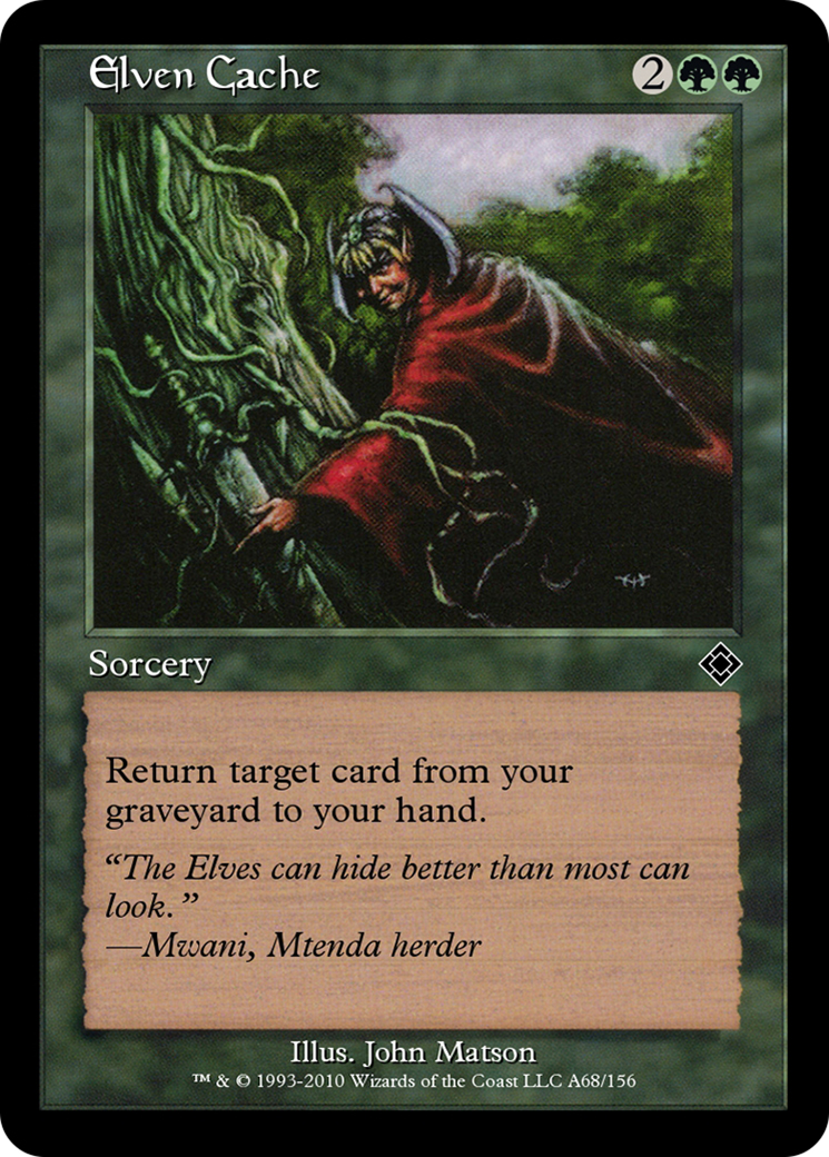 Elven Cache (TD0-A68) - Magic Online Theme Decks