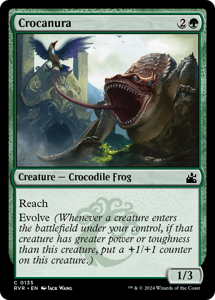 Crocanura (RVR-135) - Ravnica Remastered - Premium MTG Single from Wizards of the Coast - Just $0.25! Shop now at Game Crave Tournament Store