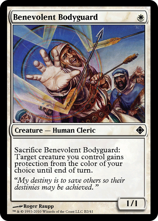 Benevolent Bodyguard (TD0-0B2) - Magic Online Theme Decks