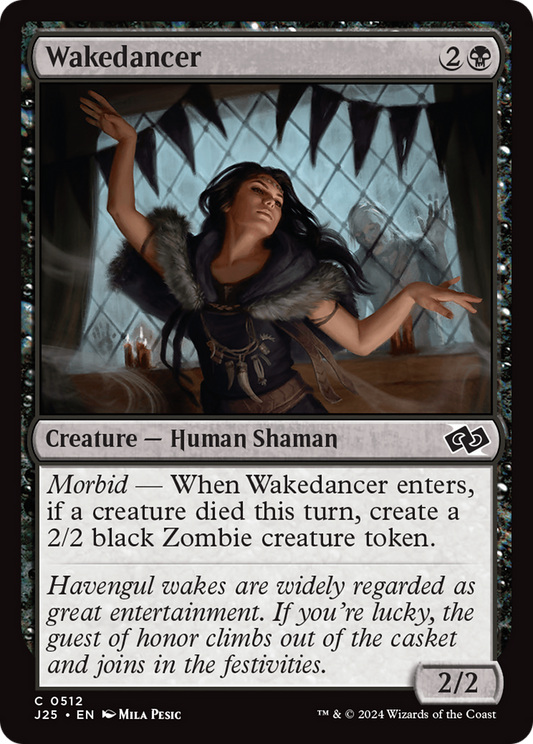 Wakedancer (J25-512) - Foundations Jumpstart - Premium MTG Single from Wizards of the Coast - Just $0.25! Shop now at Game Crave Tournament Store