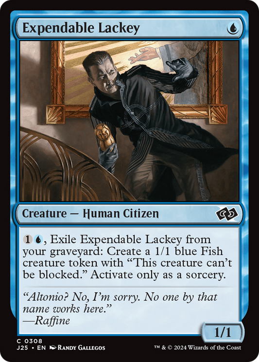 Expendable Lackey (J25-308) - Foundations Jumpstart - Premium MTG Single from Wizards of the Coast - Just $0.25! Shop now at Game Crave Tournament Store