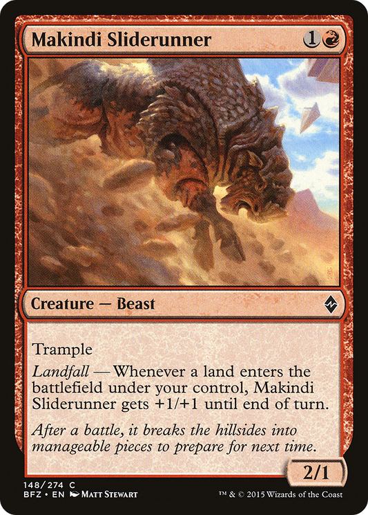Makindi Sliderunner (BFZ-148) - Battle for Zendikar