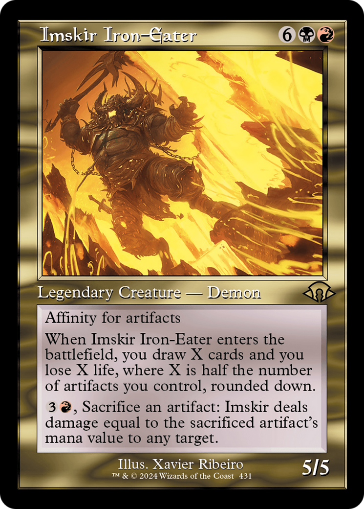 Imskir Iron-Eater (MH3-431) - Modern Horizons 3 - Premium MTG Single from Wizards of the Coast - Just $0.25! Shop now at Game Crave Tournament Store