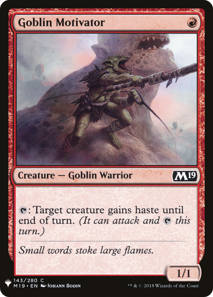 Goblin Motivator (MB1-957) - Mystery Booster