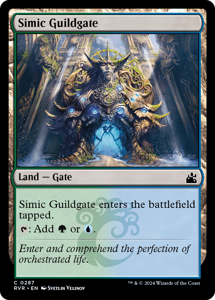 Simic Guildgate (RVR-287) - Ravnica Remastered - Premium MTG Single from Wizards of the Coast - Just $0.25! Shop now at Game Crave Tournament Store