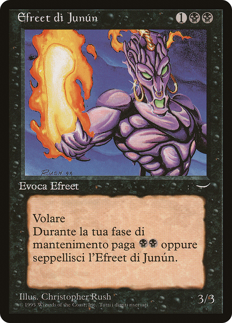 Junún Efreet (RIN-055) - Rinascimento