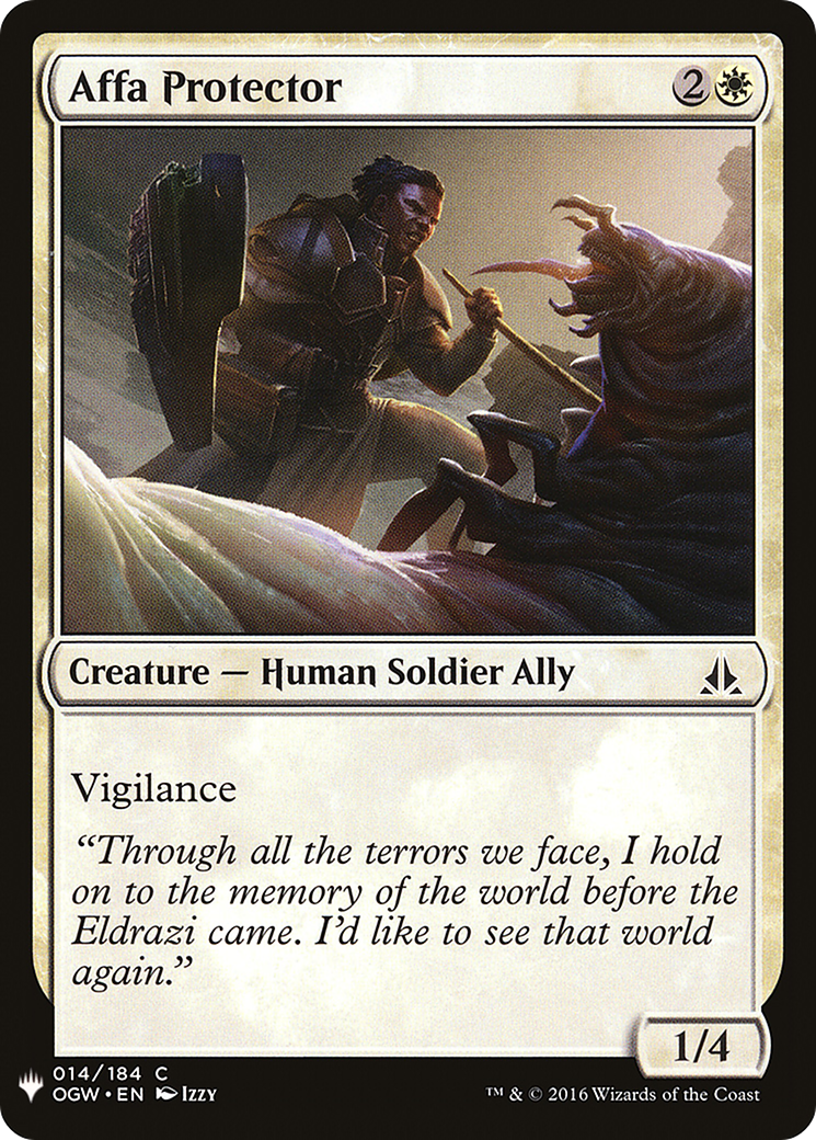 Affa Protector (MB1-012) - Mystery Booster