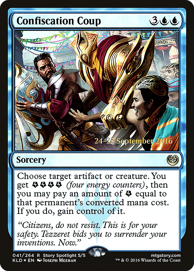 Confiscation Coup (PKLD-41S) - Kaladesh Promos Foil