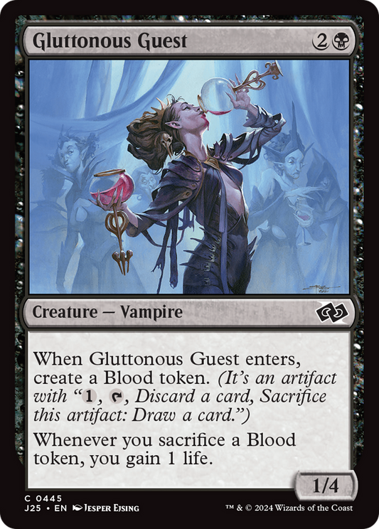 Gluttonous Guest (J25-445) - Foundations Jumpstart - Premium MTG Single from Wizards of the Coast - Just $0.25! Shop now at Game Crave Tournament Store