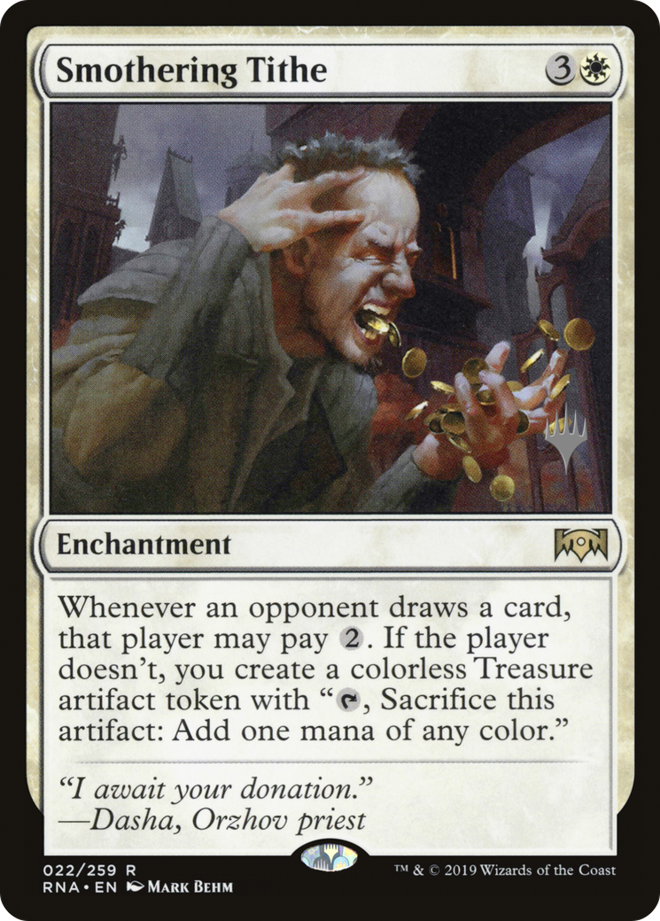 Smothering Tithe (PRNA-22P) - Ravnica Allegiance Promos