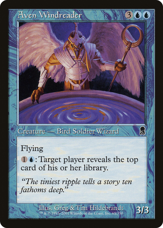 Aven Windreader (ODY-065) - Odyssey Foil