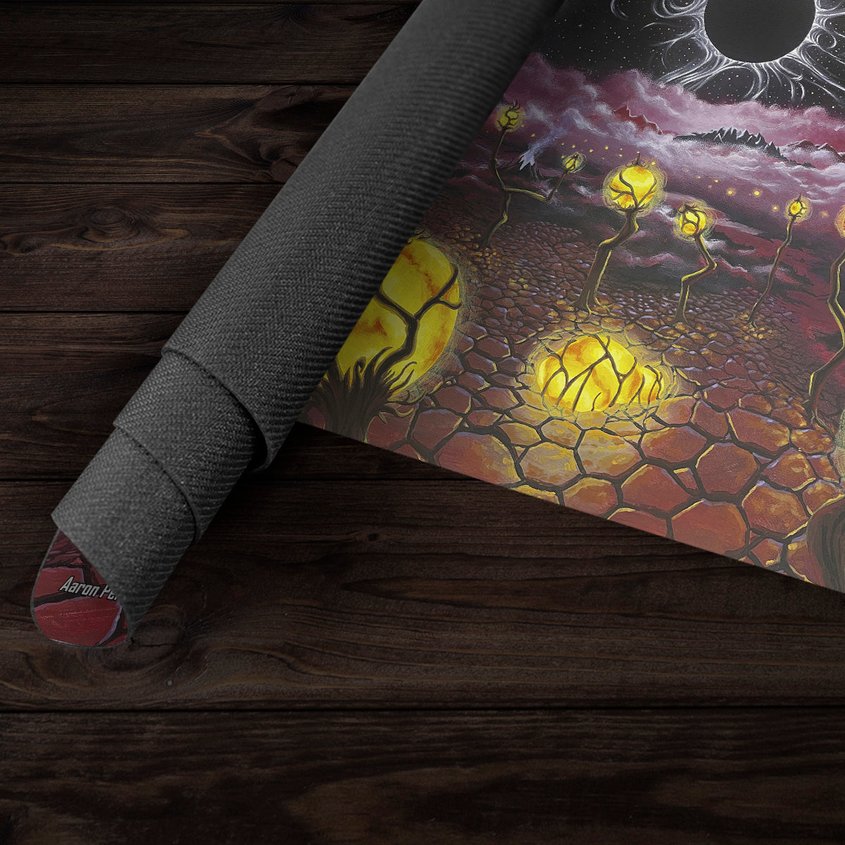 The Crystalline Spire Playmat - Premium Playmat from Inked Gaming - Just $34.99! Shop now at Game Crave Tournament Store