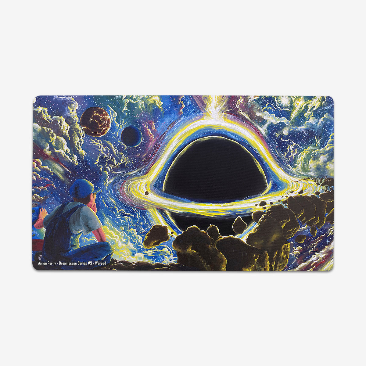 The Dreamscape Warped Playmat - Premium Playmat from Inked Gaming - Just $34.99! Shop now at Game Crave Tournament Store