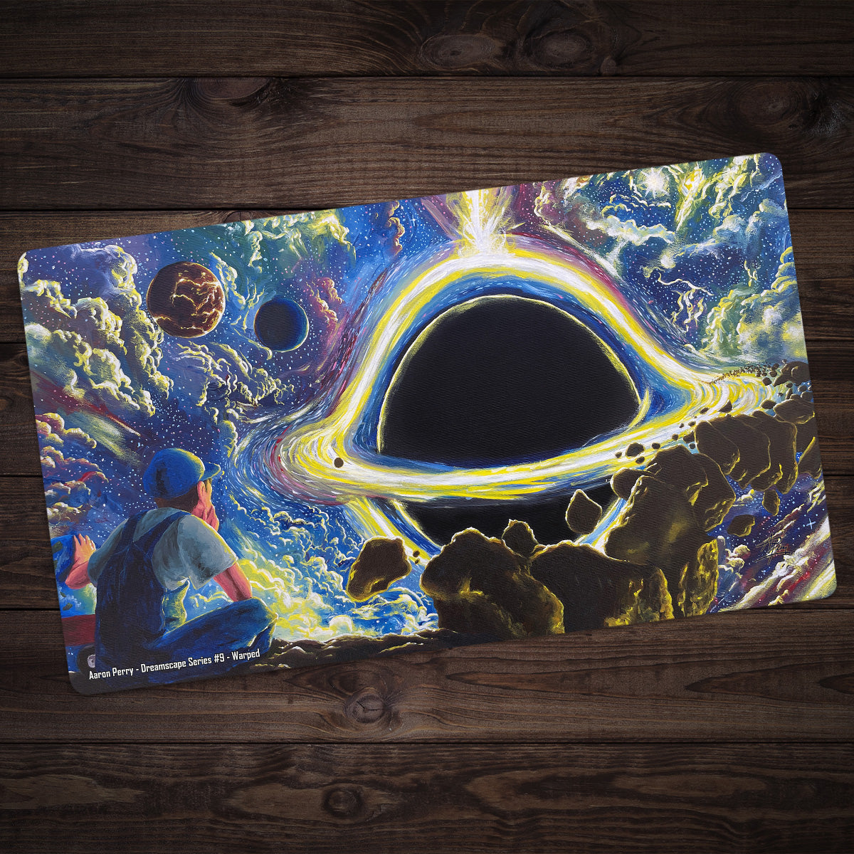 The Dreamscape Warped Playmat - Premium Playmat from Inked Gaming - Just $34.99! Shop now at Game Crave Tournament Store