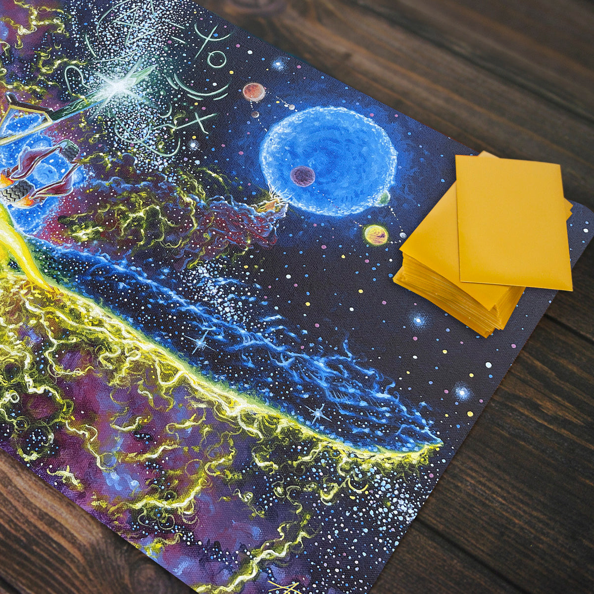Wonder and the Night Owl Playmat - Premium Playmat from Inked Gaming - Just $34.99! Shop now at Game Crave Tournament Store