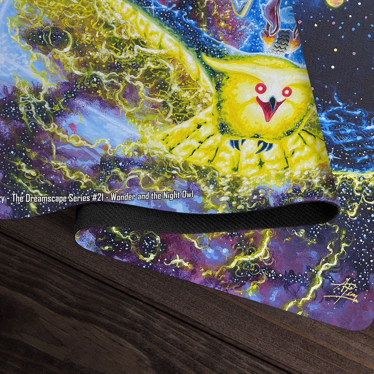 Wonder and the Night Owl Playmat - Premium Playmat from Inked Gaming - Just $34.99! Shop now at Game Crave Tournament Store