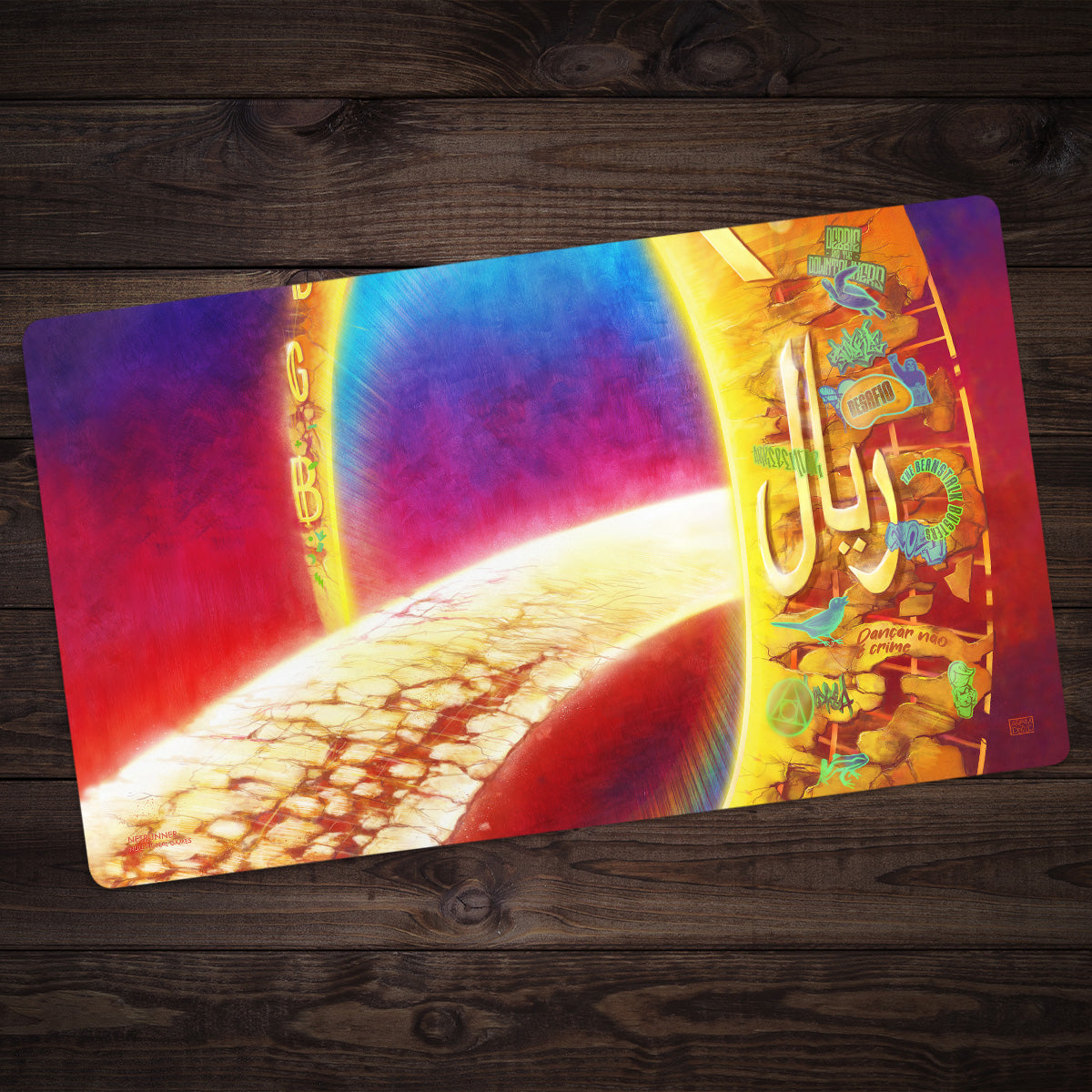 Slap Vandal Playmat - Premium Playmat from Inked Gaming - Just $34.99! Shop now at Game Crave Tournament Store