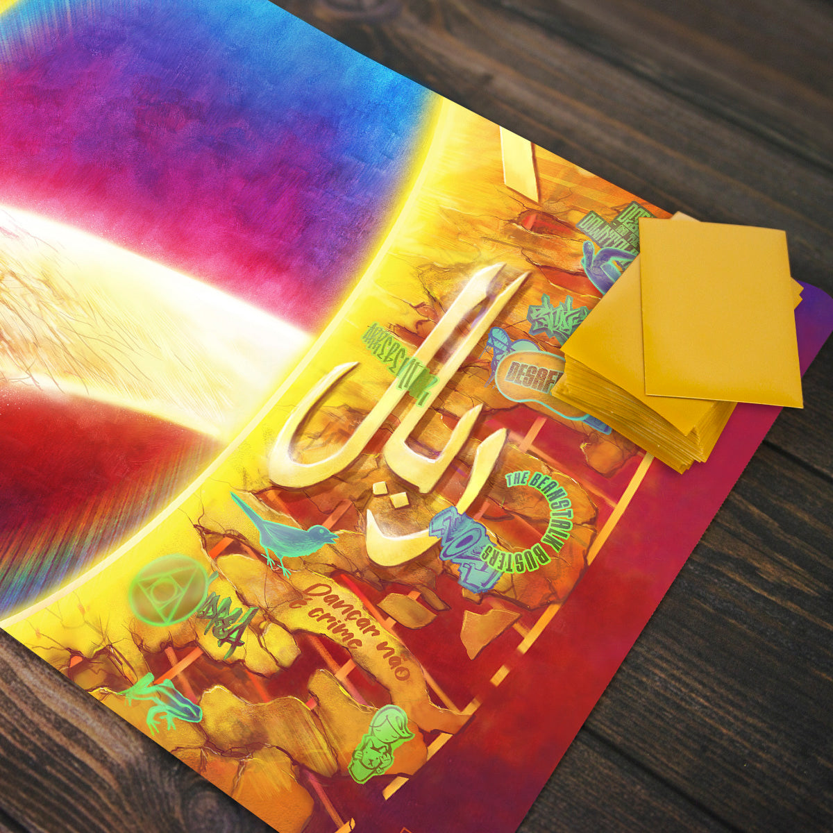 Slap Vandal Playmat - Premium Playmat from Inked Gaming - Just $34.99! Shop now at Game Crave Tournament Store