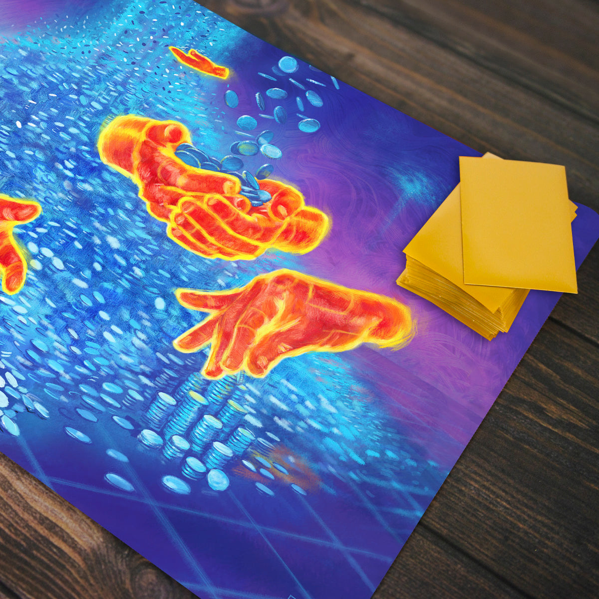 Ubiquitious Vig Playmat - Premium Playmat from Inked Gaming - Just $34.99! Shop now at Game Crave Tournament Store