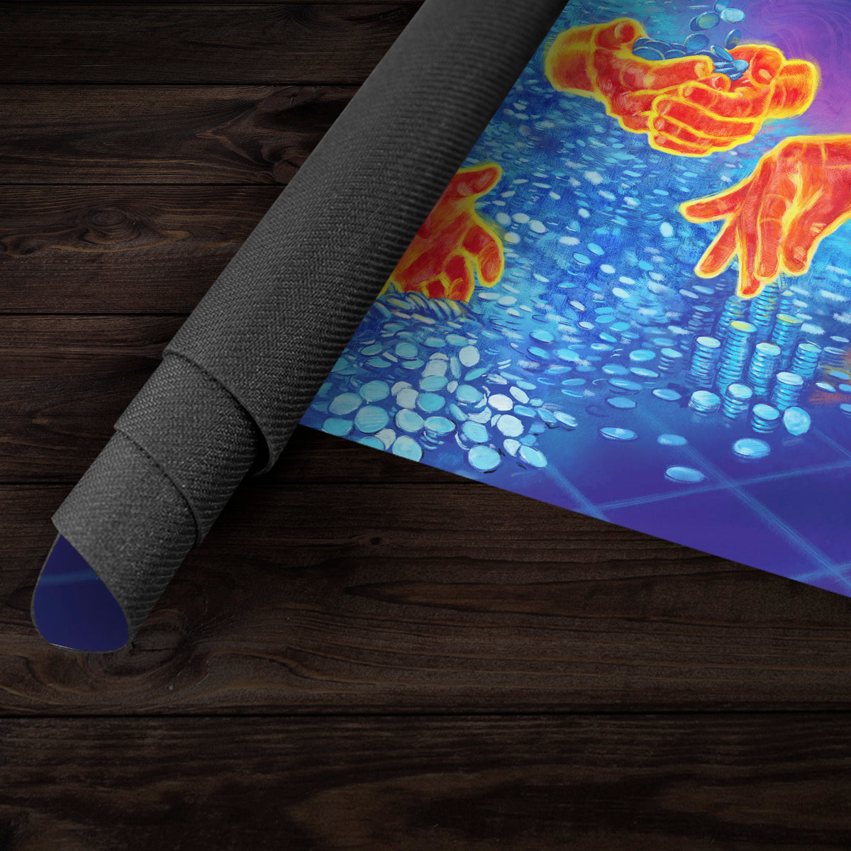 Ubiquitious Vig Playmat - Premium Playmat from Inked Gaming - Just $34.99! Shop now at Game Crave Tournament Store