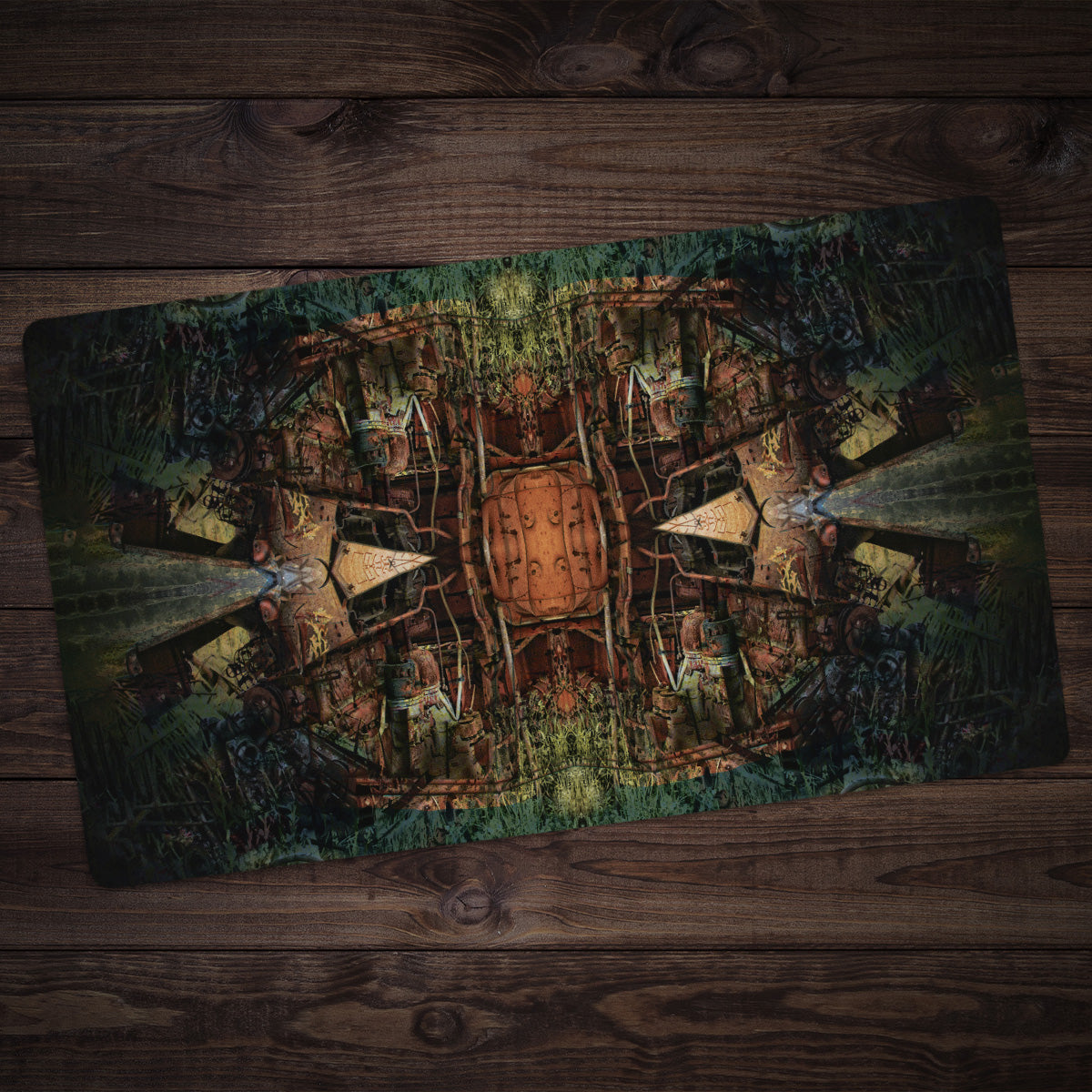 The Aztec Playmat - Premium Playmat from Inked Gaming - Just $34.99! Shop now at Game Crave Tournament Store