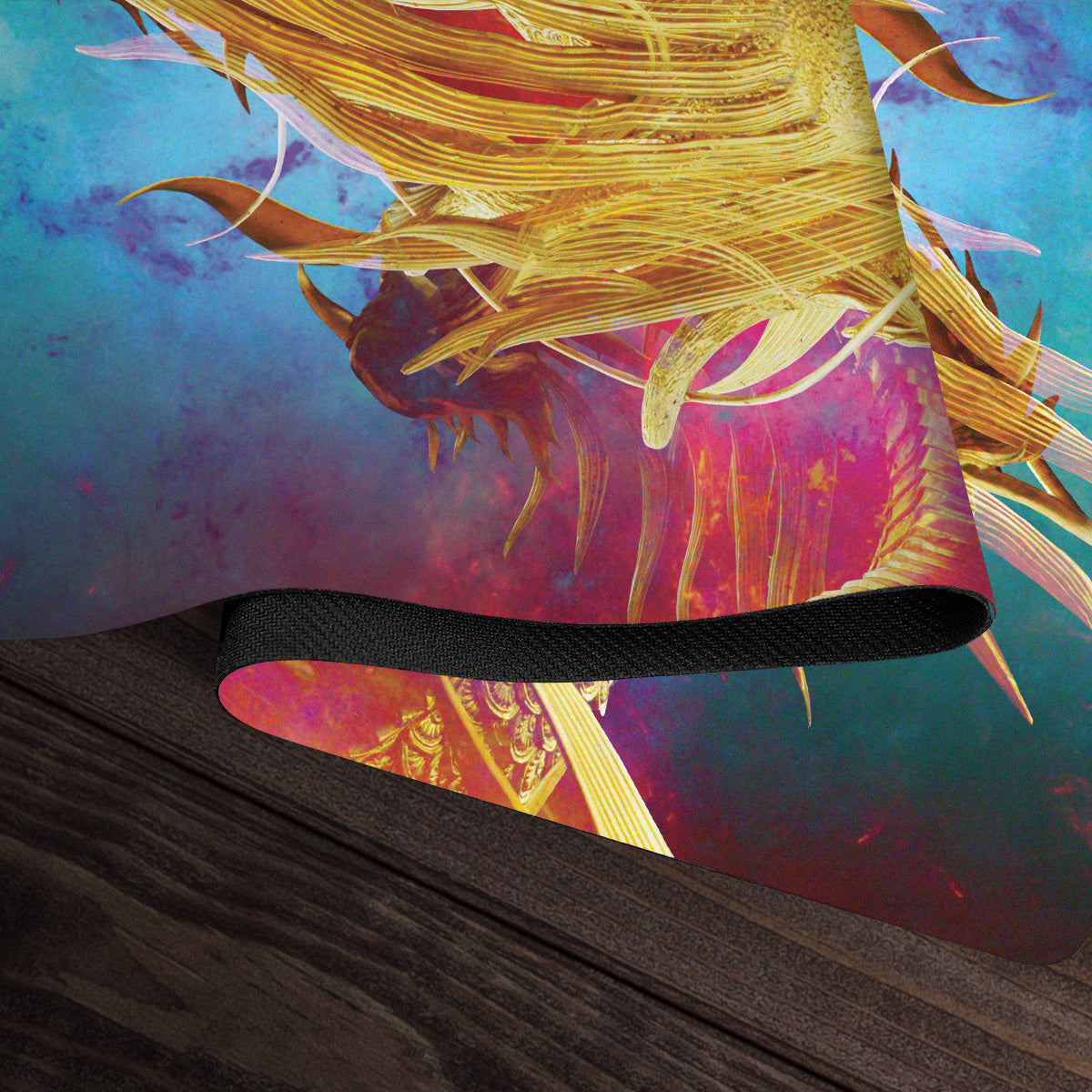The Golden Dragons Playmat - Premium Playmat from Inked Gaming - Just $34.99! Shop now at Game Crave Tournament Store