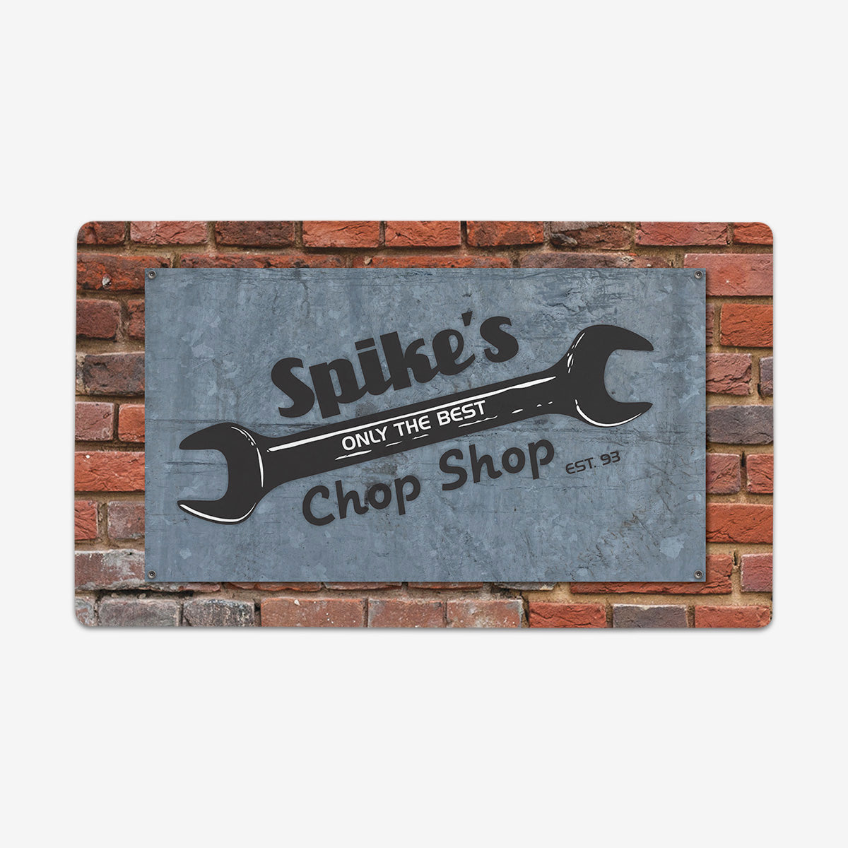 Spike's Chop Shop Playmat - Premium Playmat from Inked Gaming - Just $34.99! Shop now at Game Crave Tournament Store