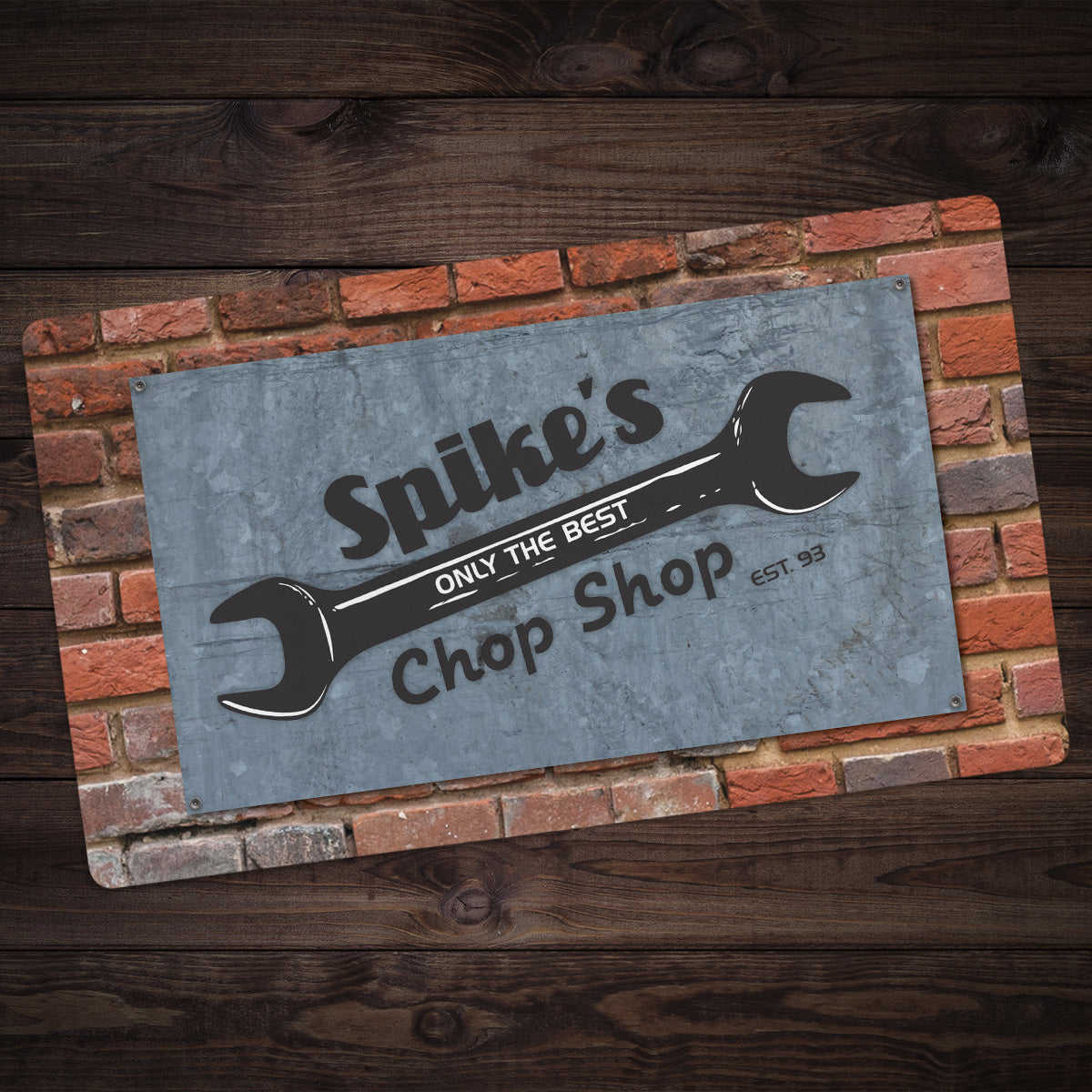 Spike's Chop Shop Playmat - Premium Playmat from Inked Gaming - Just $34.99! Shop now at Game Crave Tournament Store