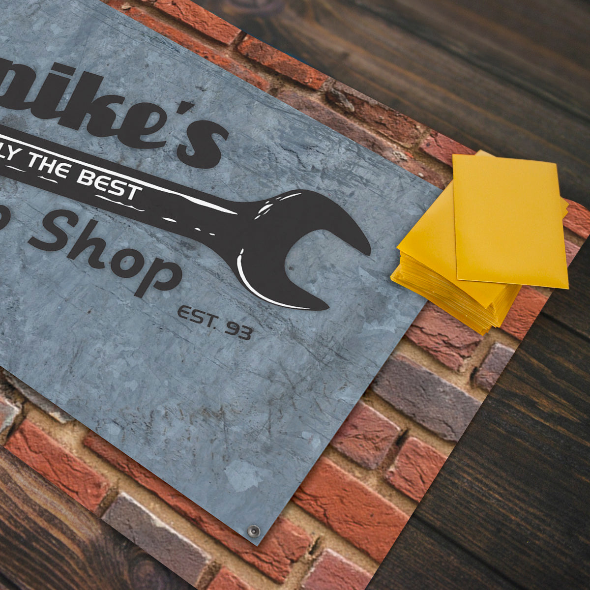 Spike's Chop Shop Playmat - Premium Playmat from Inked Gaming - Just $34.99! Shop now at Game Crave Tournament Store