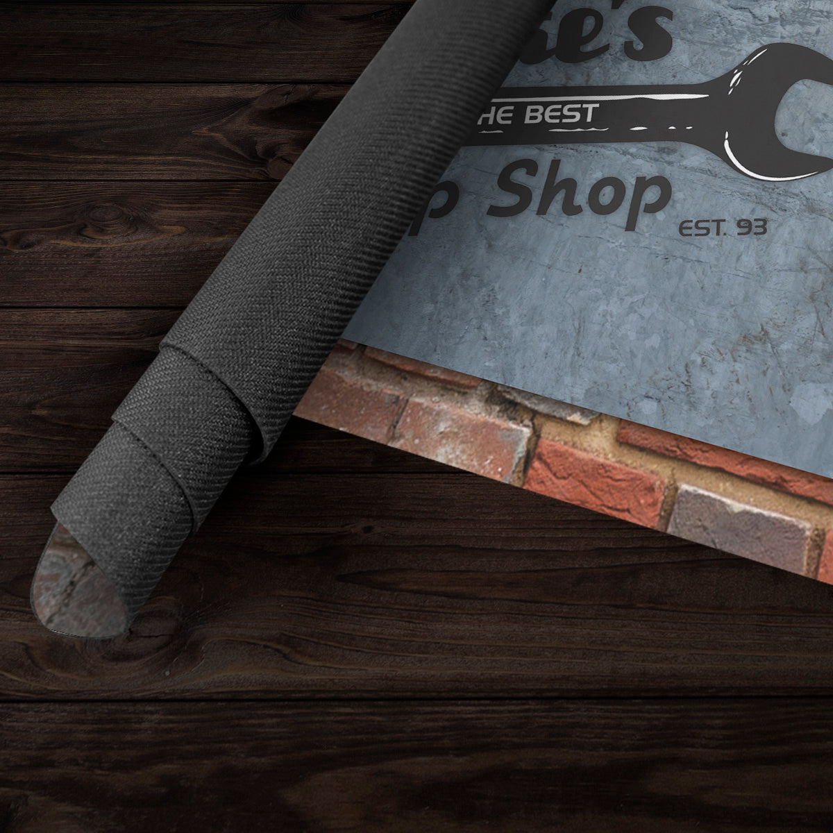 Spike's Chop Shop Playmat - Premium Playmat from Inked Gaming - Just $34.99! Shop now at Game Crave Tournament Store