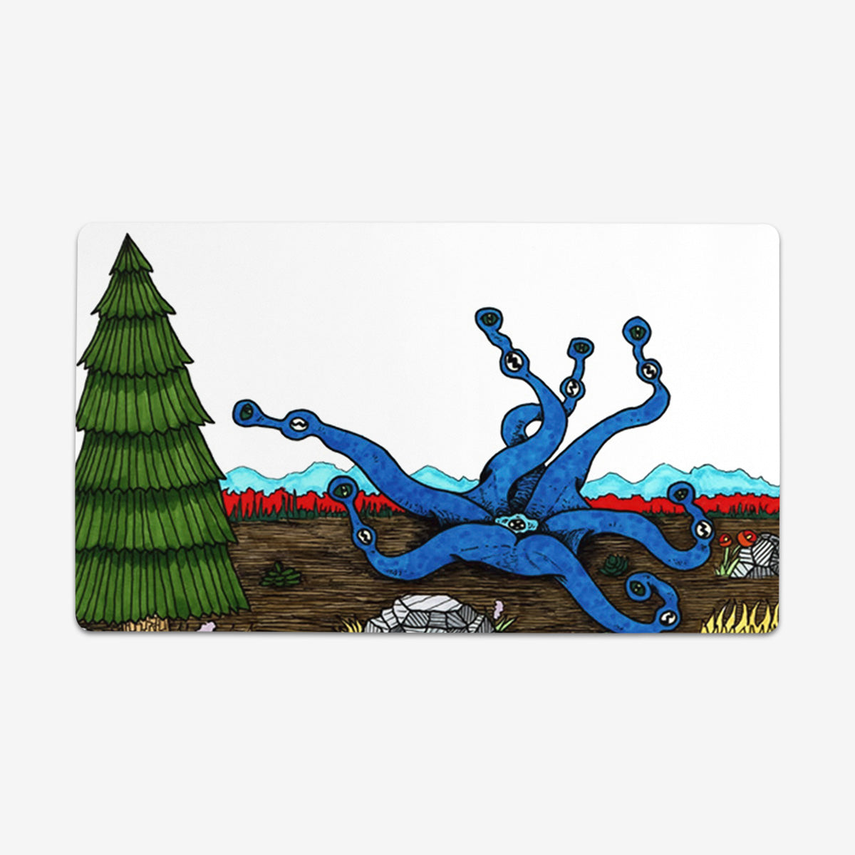 Unthinkable Horror Playmat - Premium Playmat from Inked Gaming - Just $34.99! Shop now at Game Crave Tournament Store