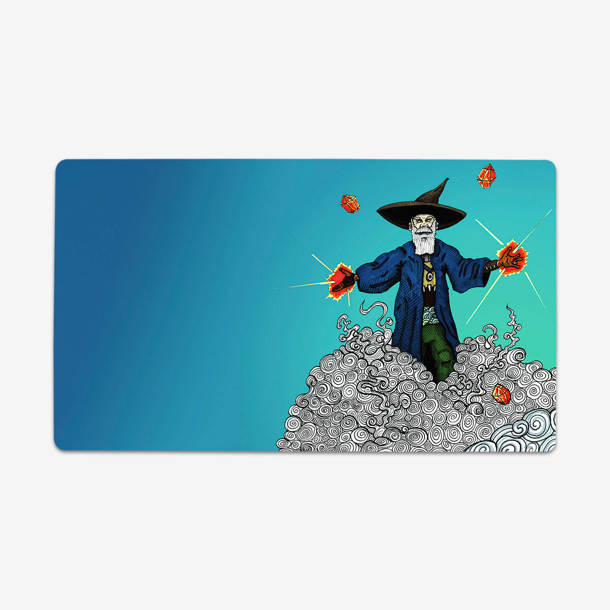Wizard Playmat - Premium Playmat from Inked Gaming - Just $34.99! Shop now at Game Crave Tournament Store