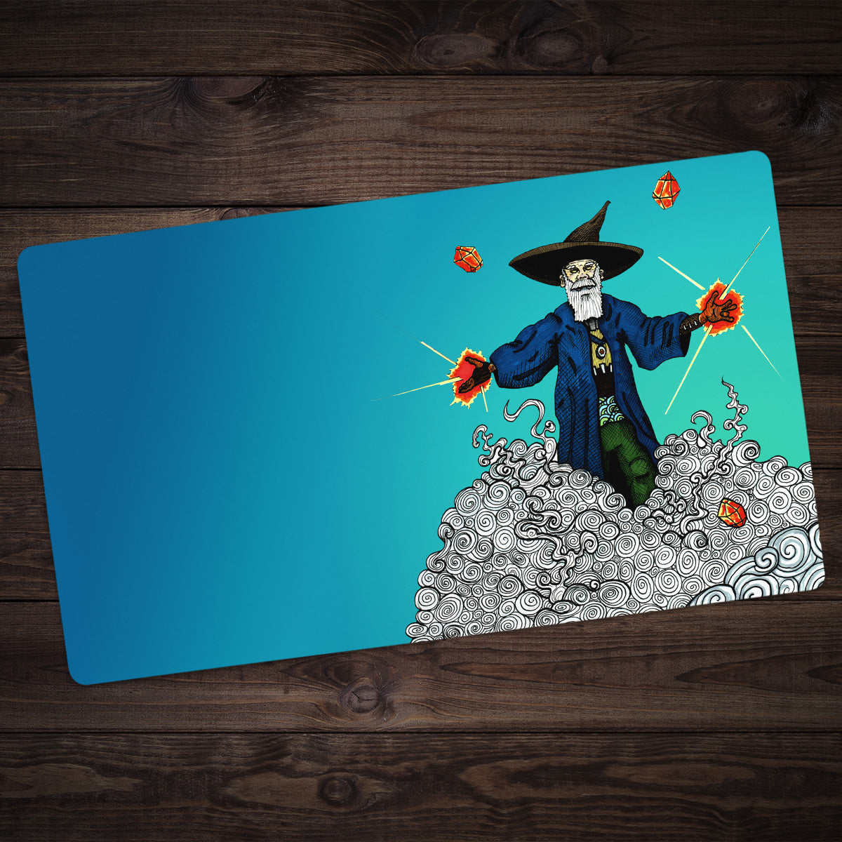 Wizard Playmat - Premium Playmat from Inked Gaming - Just $34.99! Shop now at Game Crave Tournament Store