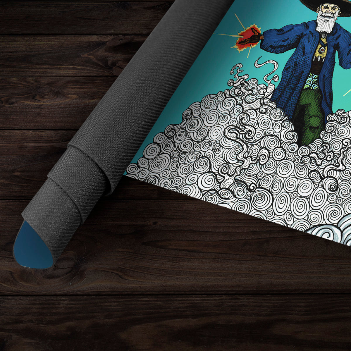 Wizard Playmat - Premium Playmat from Inked Gaming - Just $34.99! Shop now at Game Crave Tournament Store