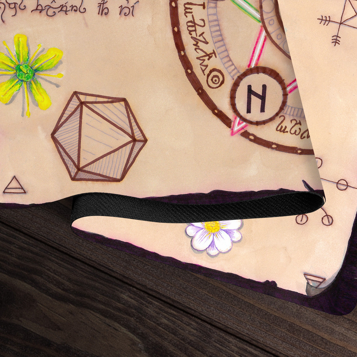 Wizard's Scroll Playmat - Premium Playmat from Inked Gaming - Just $34.99! Shop now at Game Crave Tournament Store