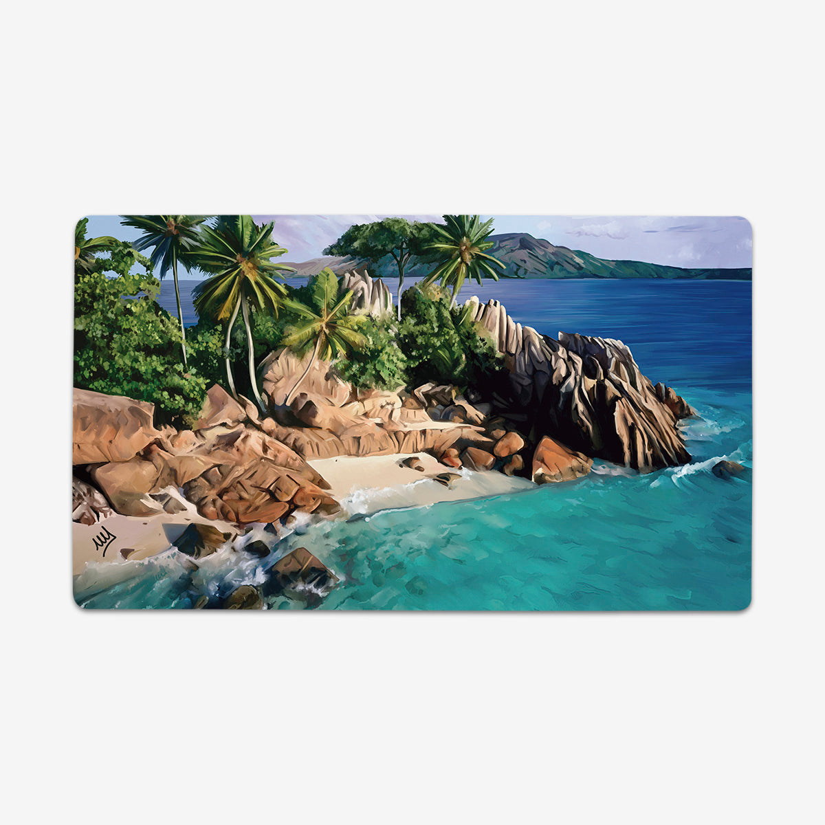 Tropical Island Playmat - Premium Playmat from Inked Gaming - Just $34.99! Shop now at Game Crave Tournament Store