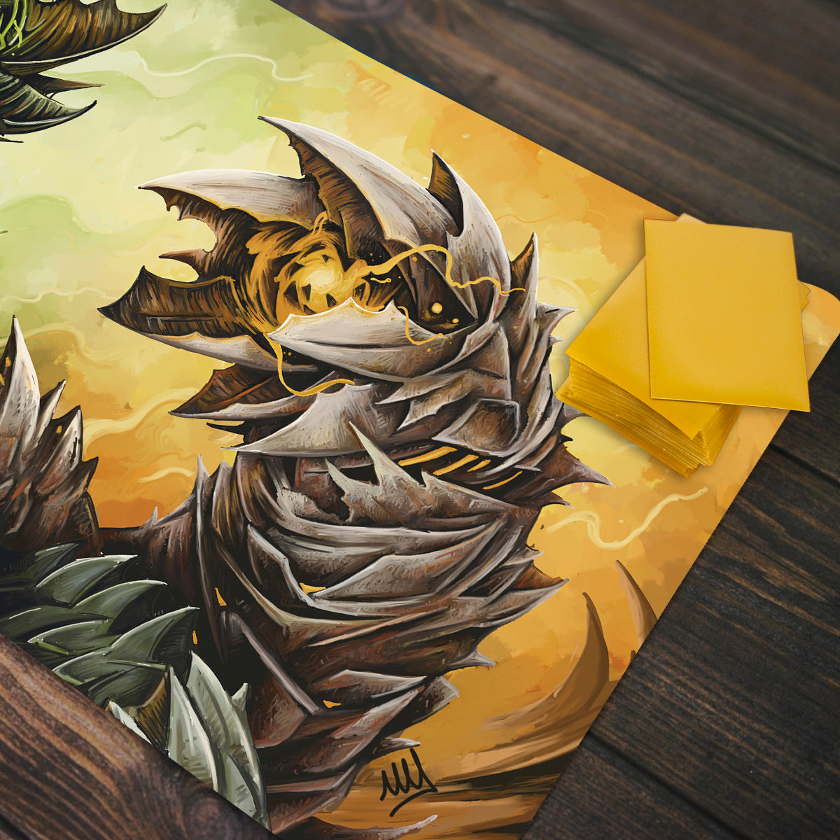 Wurmcoil Playmat - Premium Playmat from Inked Gaming - Just $34.99! Shop now at Game Crave Tournament Store