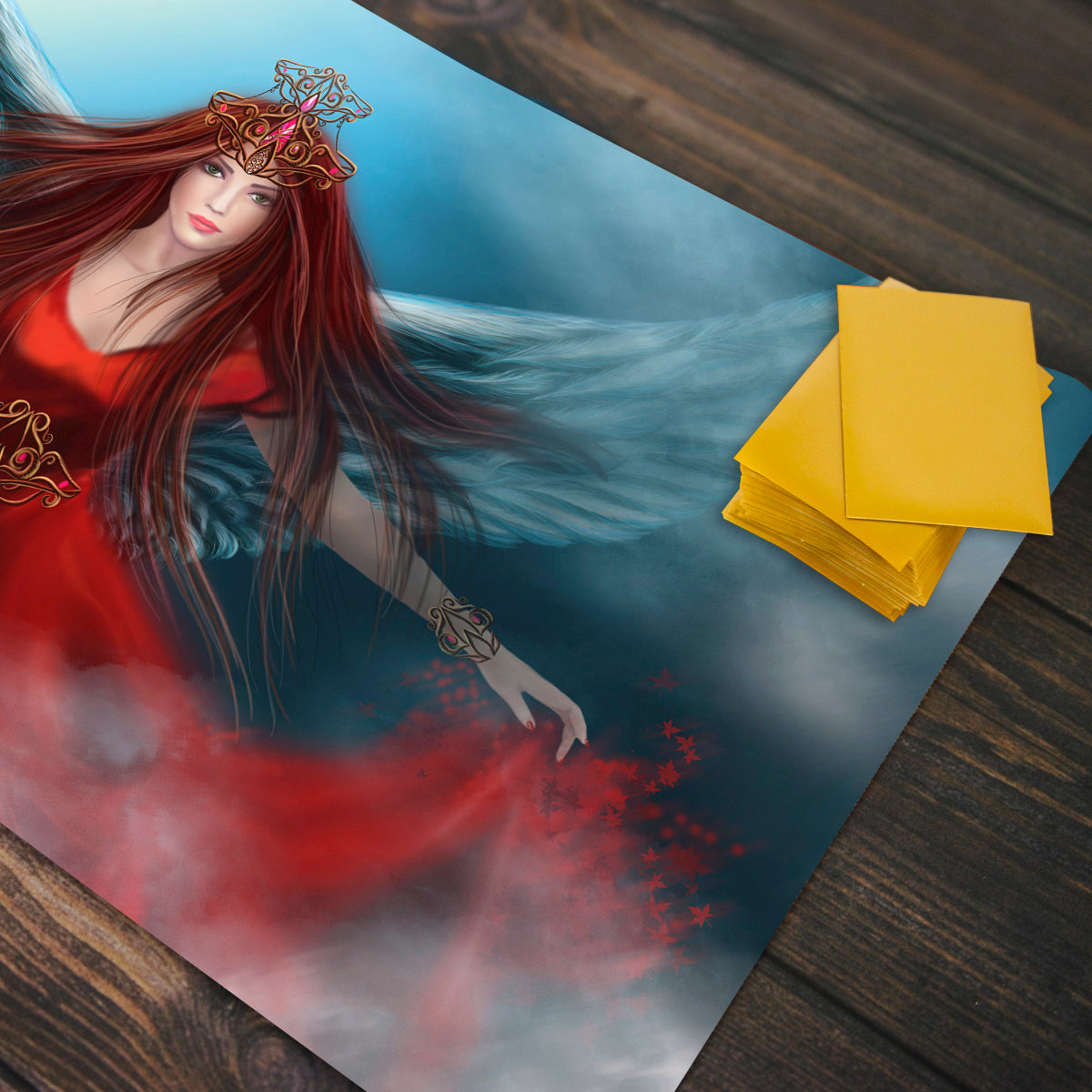 Wings Playmat - Premium Playmat from Inked Gaming - Just $34.99! Shop now at Game Crave Tournament Store