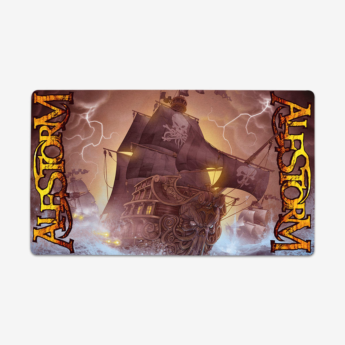 Sunset on the Golden Age Playmat - Premium Playmat from Inked Gaming - Just $34.99! Shop now at Game Crave Tournament Store