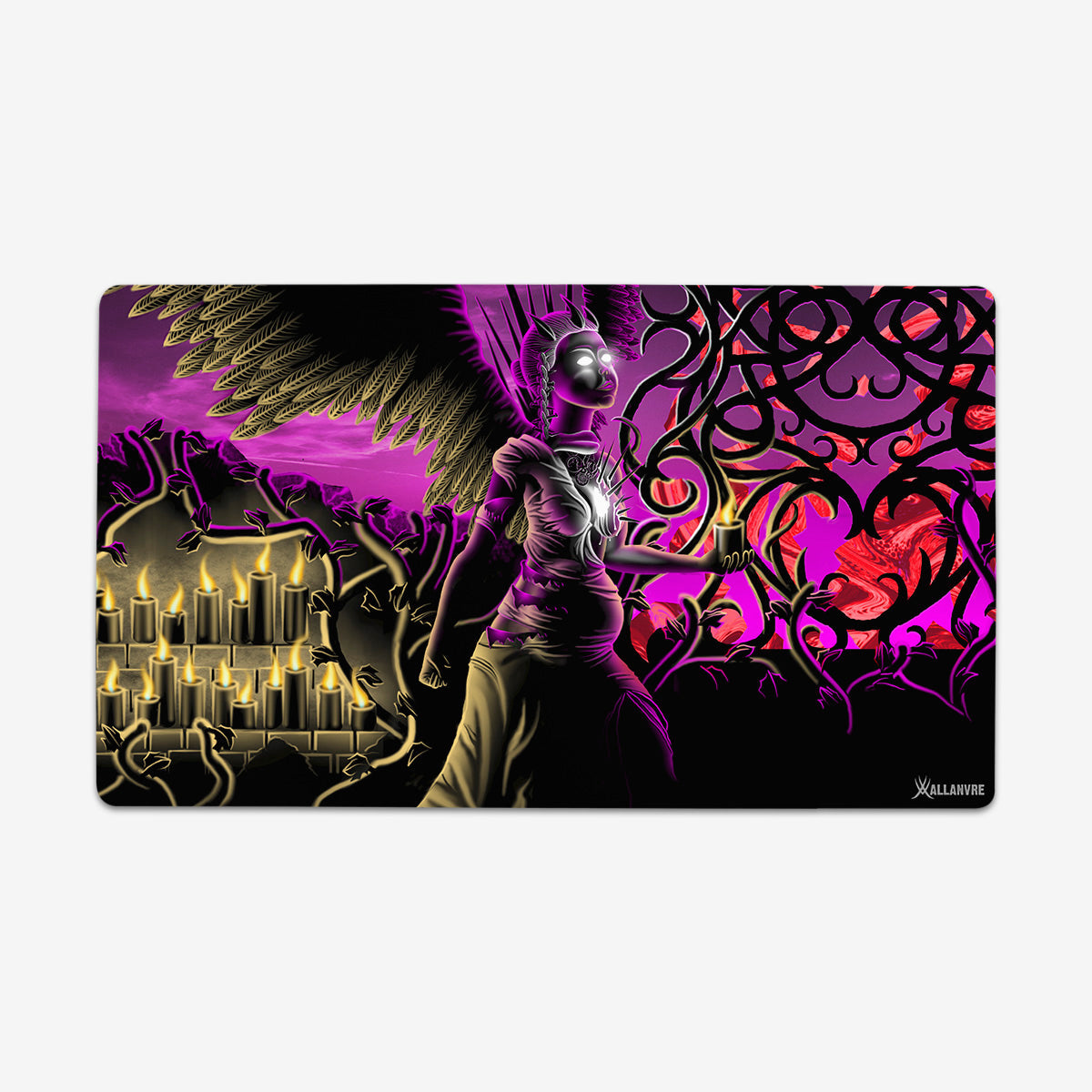 Tattered Glow Playmat - Premium Playmat from Inked Gaming - Just $34.99! Shop now at Game Crave Tournament Store