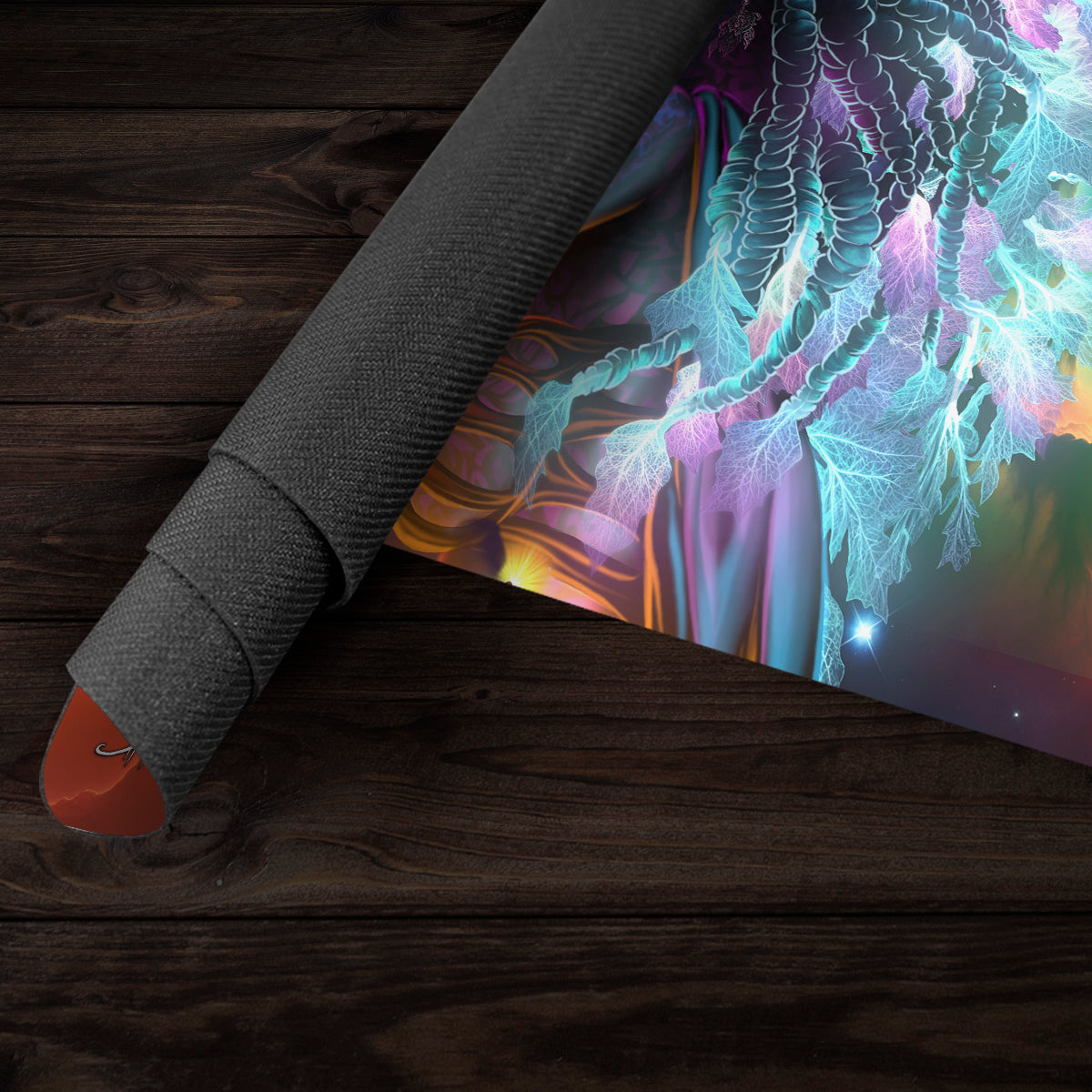 Space Alien Goddess Playmat - Premium Playmat from Inked Gaming - Just $34.99! Shop now at Game Crave Tournament Store