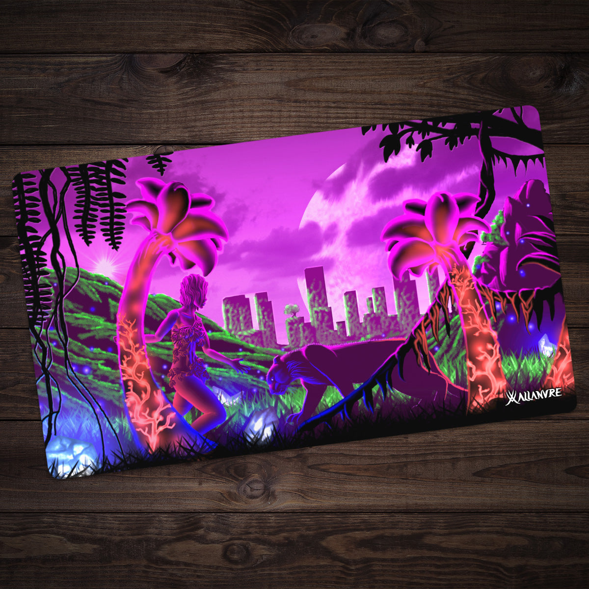 Surreal Nature Playmat - Premium Playmat from Inked Gaming - Just $34.99! Shop now at Game Crave Tournament Store