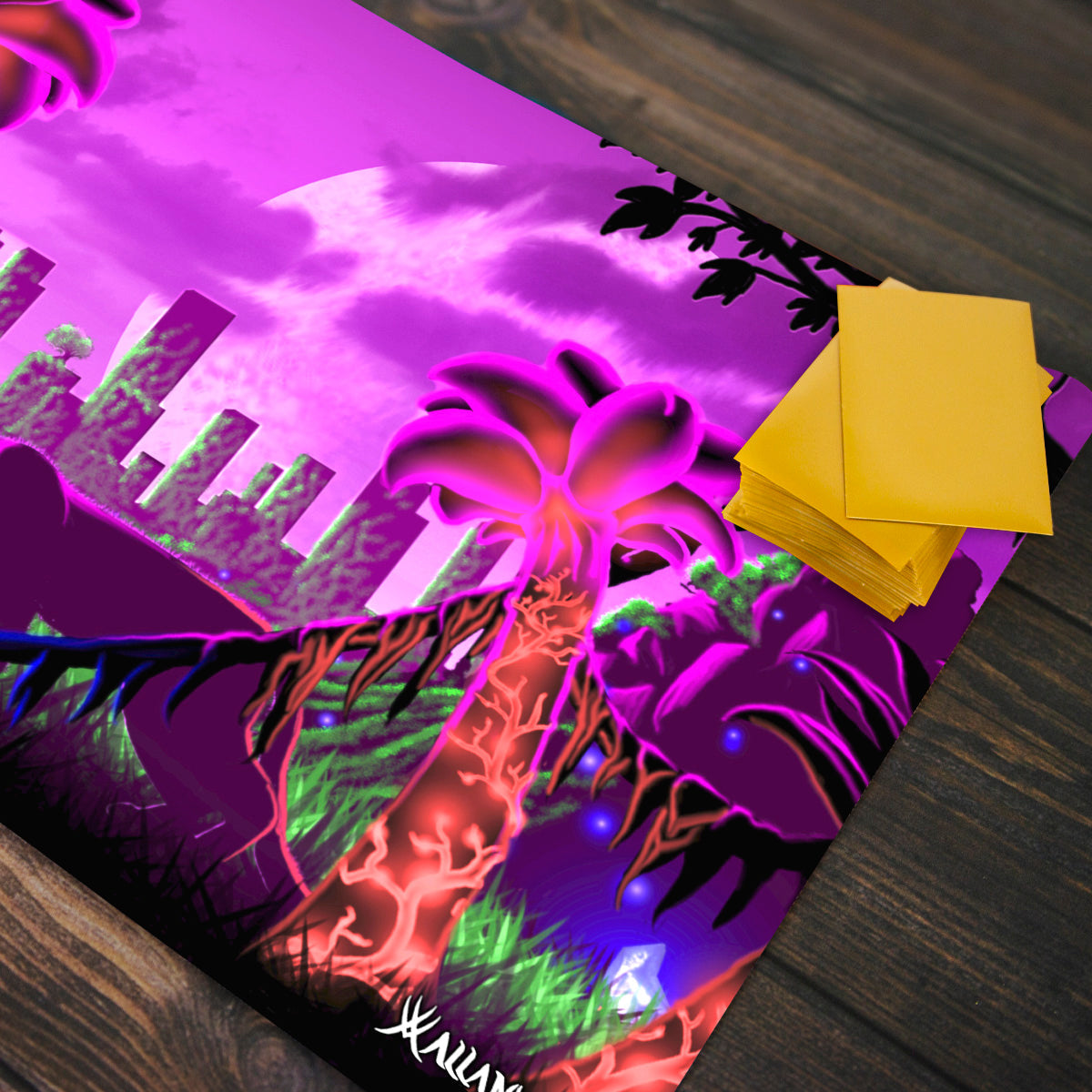 Surreal Nature Playmat - Premium Playmat from Inked Gaming - Just $34.99! Shop now at Game Crave Tournament Store