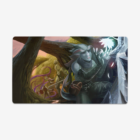 Voyage of the Lotus - Priorities Playmat - Premium Playmat from Inked Gaming - Just $34.99! Shop now at Game Crave Tournament Store