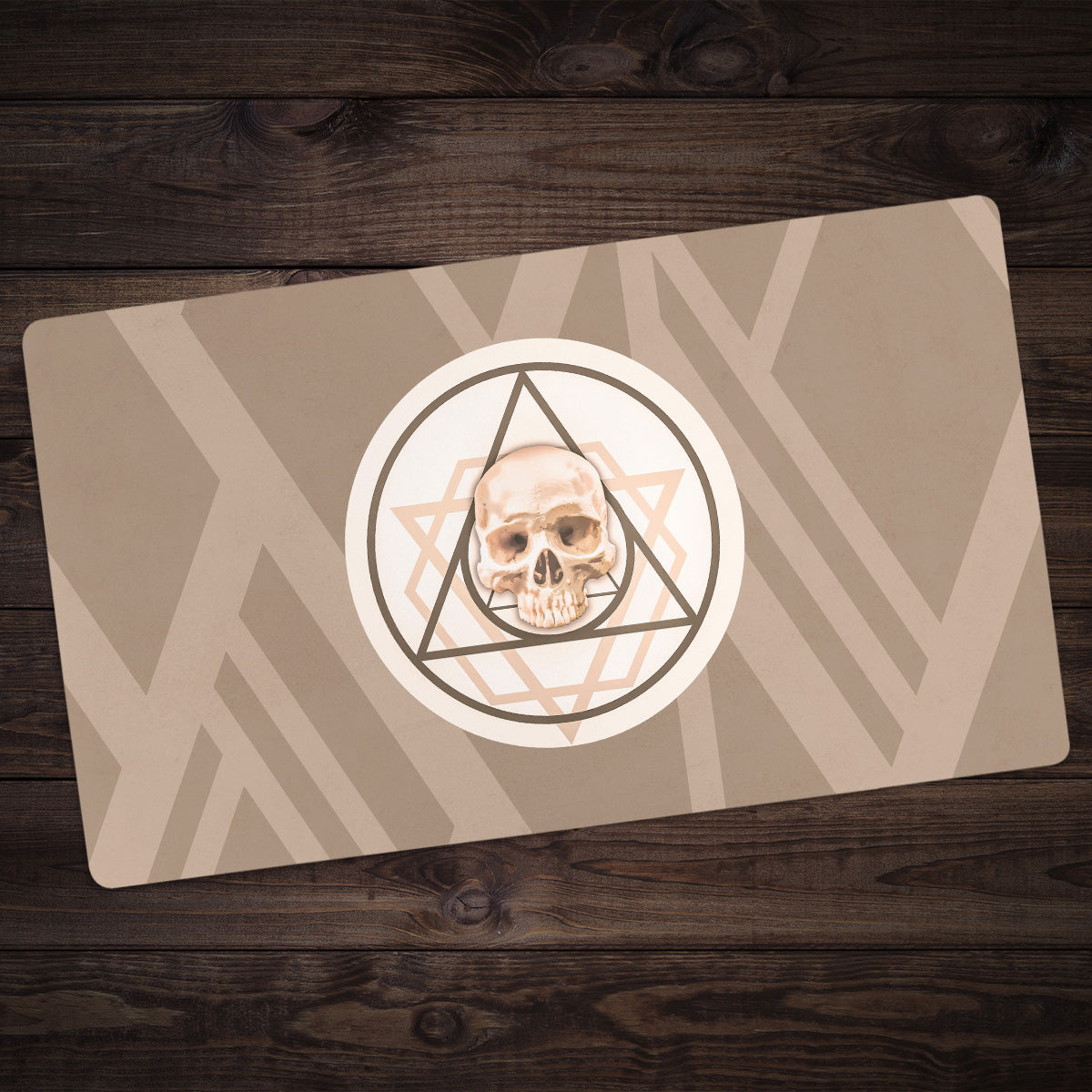 Tri-Skull Playmat - Premium Playmat from Inked Gaming - Just $34.99! Shop now at Game Crave Tournament Store