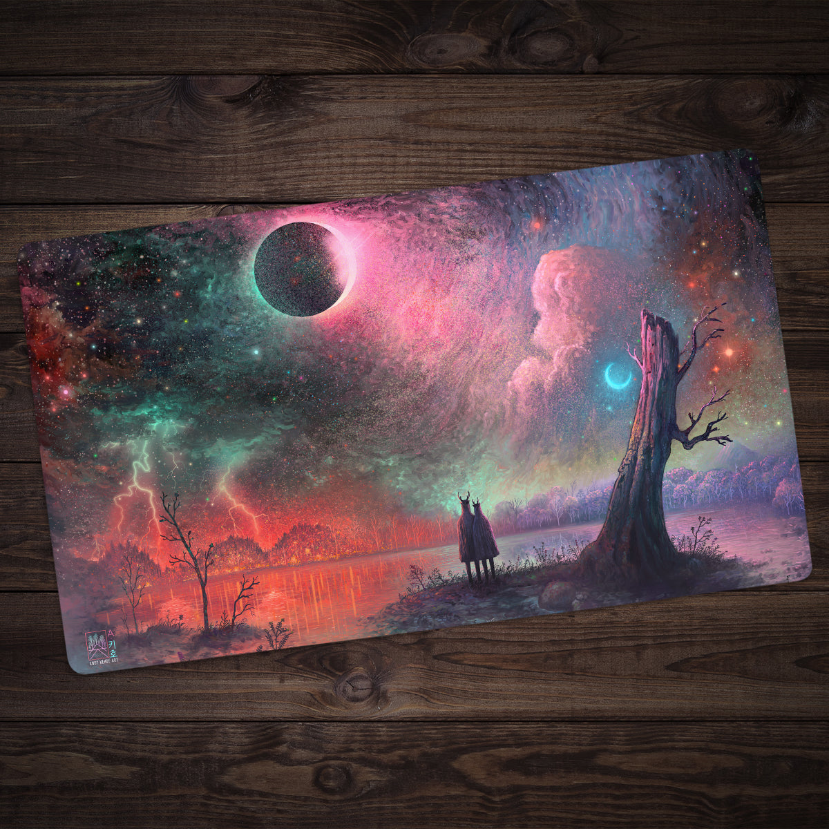 Together Through the Shifting Tides Playmat - Premium Desk Mat from Inked Gaming - Just $34.99! Shop now at Game Crave Tournament Store