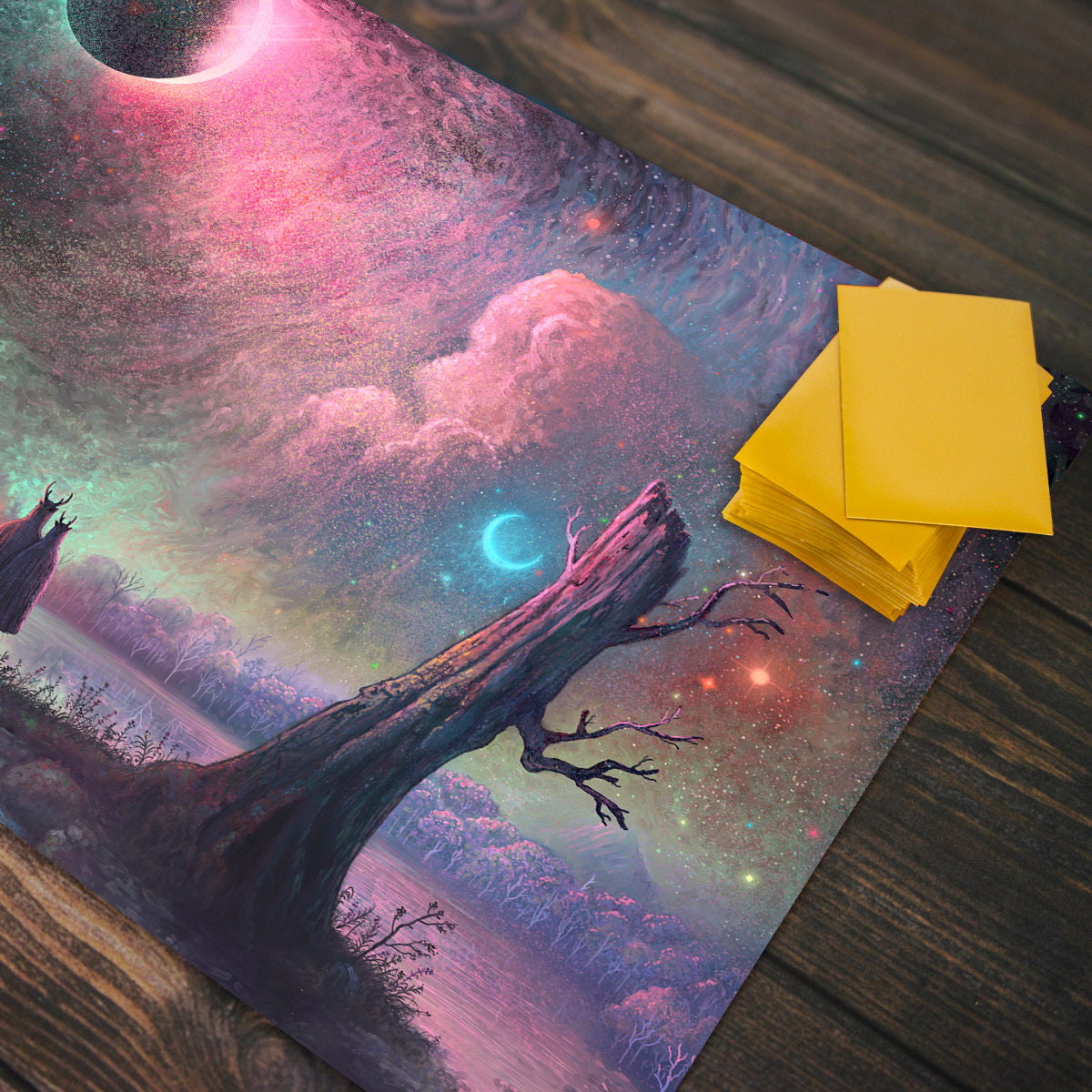 Together Through the Shifting Tides Playmat - Premium Desk Mat from Inked Gaming - Just $34.99! Shop now at Game Crave Tournament Store
